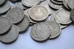 40 3 Letter in Liberty Plus V Nickels