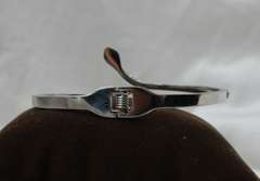 Silver Color Snake Desing Bracelet