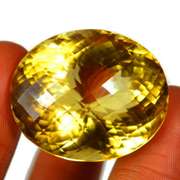 AAA cut and color 83.65ct Brazilian Citrine