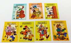7 Commonwealth of Dominica Walt Disney Stamps