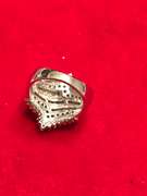 LADIES 14K WHITE GOLD DIAMOND BAND