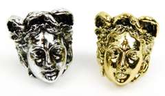 2 Big Medusa Rings
