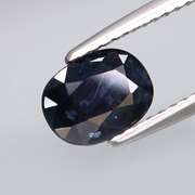 Rare full blue 1.28ct heated only Australian Sapphire