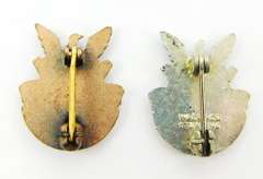 2 Vintage U.S. Soldiers Home Service Pins