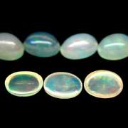 Beautiful 3.83ct unheated Ethiopian opal set