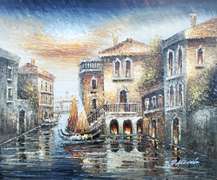 ONE OF A KIND BEAUTIFUL PAINTING ON CANVAS