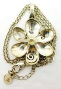 Silpada Sterling Filigree Daisy Pendant & Chain