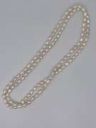 Beautiful 46 inch Long Pearl Necklace
