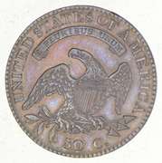 1822 Capped Bust Half Dollar