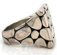 Trendy John Hardy Kali Sterling Silver Ring