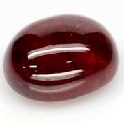 Ravishing 14.09ct untreated garnet cabochon