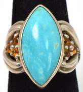 Sterling Silver Turquoise Ring