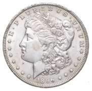 1896-O Morgan Silver Dollar