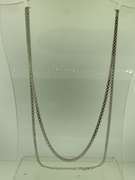 Italian Sterling Silver Shiny Flat Curb Chain