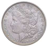 1878 Morgan Silver Dollar - 7/8 Weak