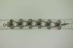 Vintage Sterling Silver Topazio Portugal Butterfly Braclet