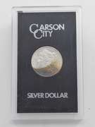 1880-CC Morgan Silver Dollar - GSA Hoard - TONED