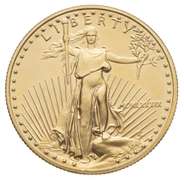 1989 $25.00 1/2 Oz. Fine Gold American Eagle