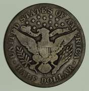 1904-S Barber Half Dollar - Circulated