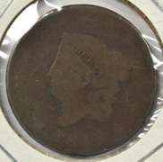 1818 Coronet Head Large Cent