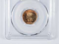 MS65 RD 1895 Indian Head Cent - CAC - Graded PCGS