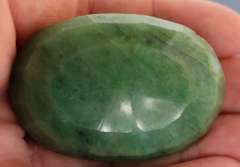 HUGE! 249ct forest green Emerald