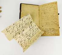 1814 Antique German Leather Bible with Genealogy