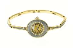 Art Deco Spaulding & Co. Enamel Detail Women's Watch