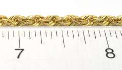 Men's 14KT Rope Style Bracelet