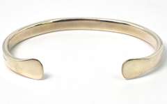 Heavy Sterling Silver Cuff Bangle