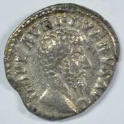 Scarce Lucius Verus Roman Silver Denarius, 161-169 AD