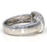 Elegant 14kt WG Pave Diamond Ring