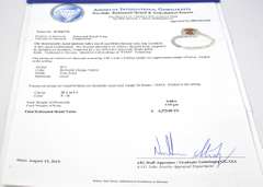 Beautiful Platinum Colored Diamond Ring