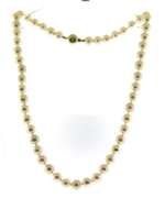 Fresh water Pearl Necklace w Diamond Clasp