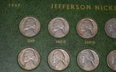 Sharp  Jefferson Nickel Set 1938-1961