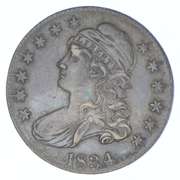 1834 Capped Bust Half Dollar