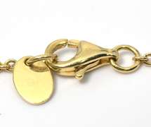 High-Class Golden Pearl & Diamond Necklace in 14KT Yellow Gold