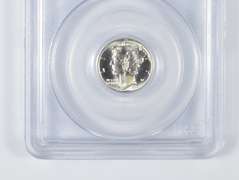 MS67 FB 1944-D Mercury Silver Dime - Graded PCGS