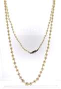 Elegant Silver Graduated Mikimoto Pearl Necklace