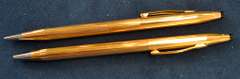 Cross Pen and Pencil Set Gold Filled
