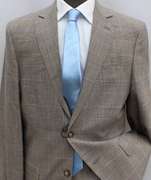 New Arrival, Wool, Linen & Silk blend suit, Made in Italy