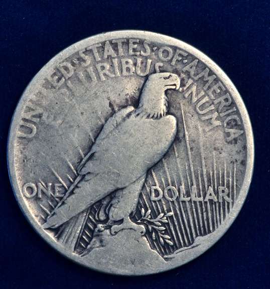 1921 Peace Dollar Circulated