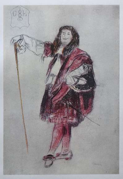 Pierre Auguste Renoir, Study of an Actor