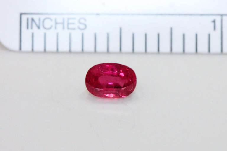 Bright Natural Ruby - 1.03 cts.