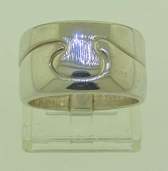Sterling Silver Two Become One Ring