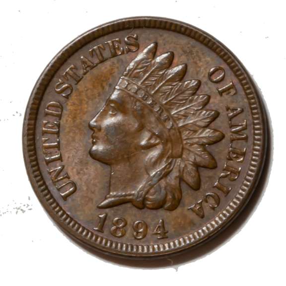 1894 Unc Indian Head Cent