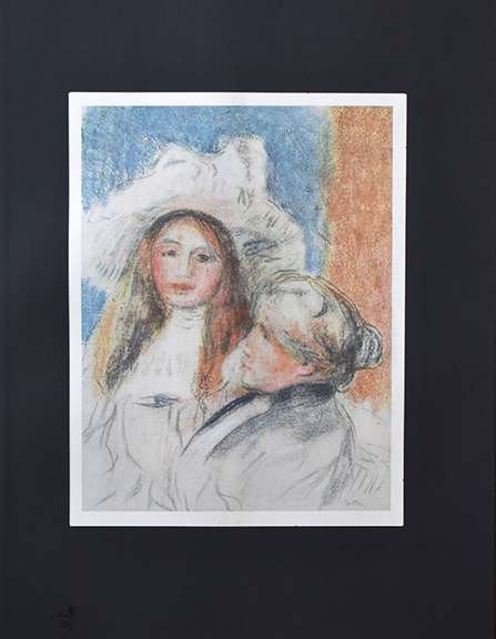 Pierre Auguste Renoir, Berthe Morisot and Her Daughter