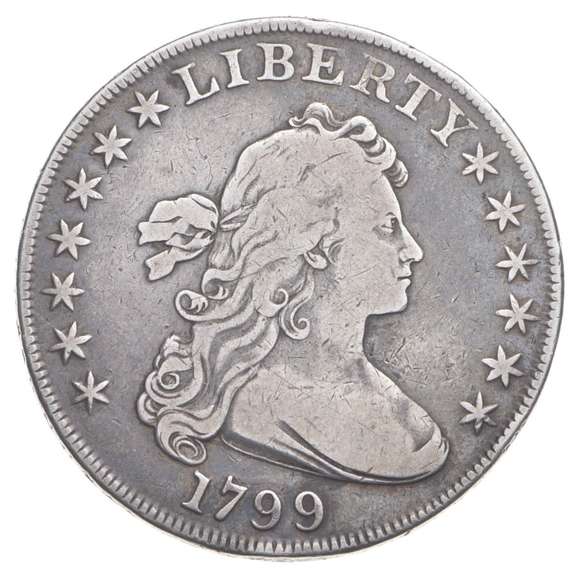 1799 Draped Bust Silver Dollar