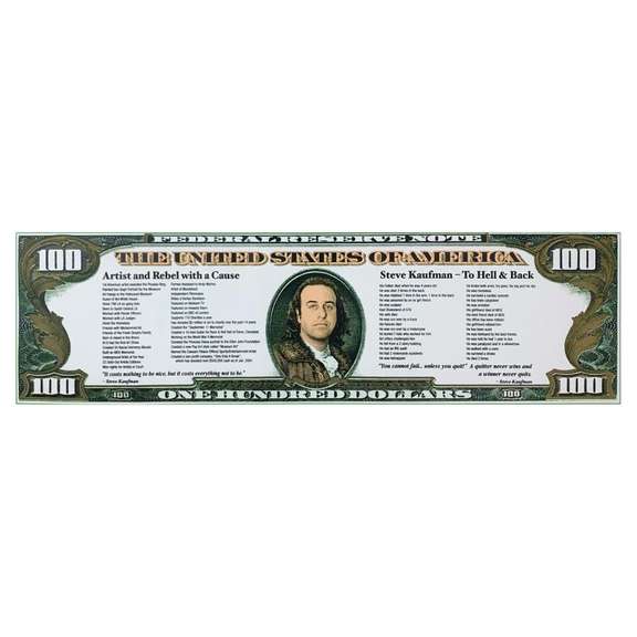 Steve Kaufman (1960-2010) by To Hell and Back ($100)