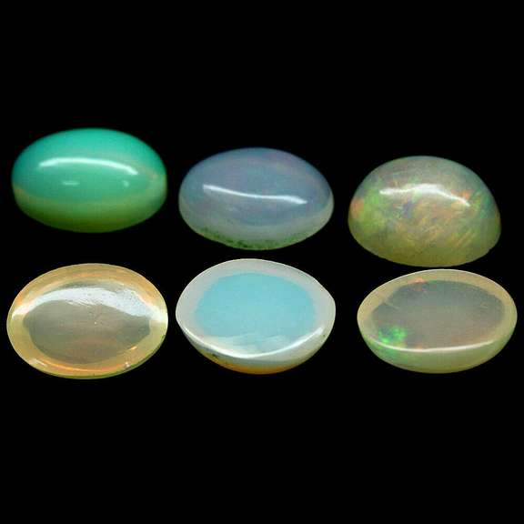 Unheated! 3.25ct Ethiopian opal set